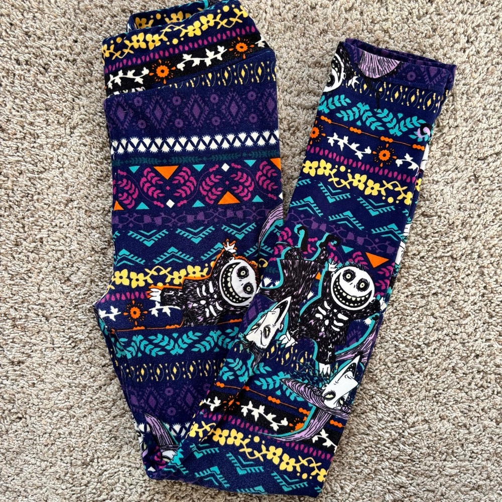 LuLaRoe Nightmare Before Christmas Leggings